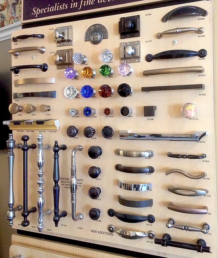 Decorative furniture handles and hardware range