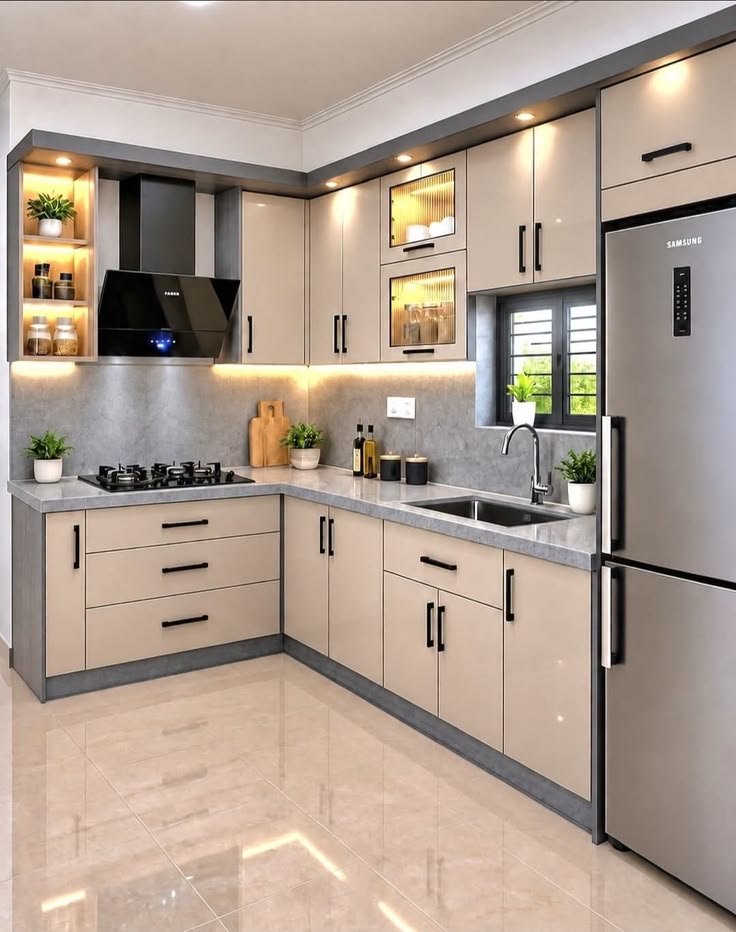 Finished premium modular kitchen